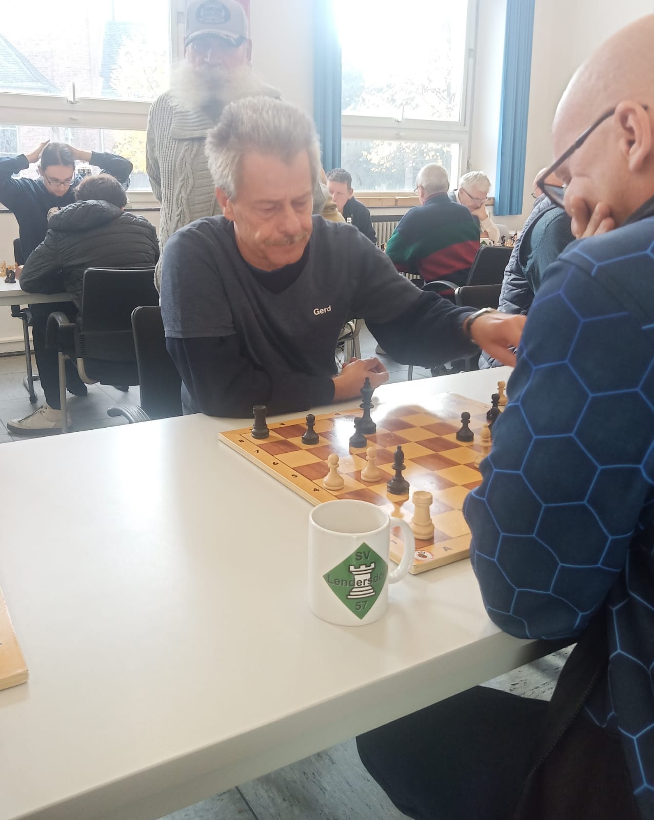 Gerd Plinz am Drücker